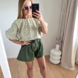 Spodenki Leti Khaki 1 La Virelle | Unikatowy Butik Odzieżowy dla Kobiet online